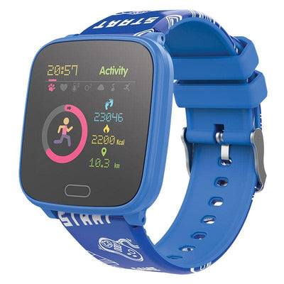 Se Smartwatch til Børn - JW100 - Bluetooth - Vandtæt - Puls - Blodtryk - Fitness Tracker - Blå ❤ Kæmpe udvalg i Forever ❤ Hurtig levering: 1 - 2 Hverdage samt billig fragt - Varenummer: CPD-BN55GSM099129 og barcode / Ean: '5900495828446 på lager - Udsalg på Bolig og fritid Spar op til 59% - Over 322 kendte brands på udsalg