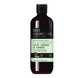 Stort online udvalg i Baylis & Harding Goodness Body Wash oud, cedar & amber 500ml. ❤ Baylis & Harding Goodness ❤ Hurtig levering: 1 - 2 Hverdage og gratis fragt v/køb over 295 kr. GLS til pakkeshop ❤ Varenummer: HG-28943 og barcode / Ean: 017854100213 på lager - Kæmpe udvalg i Personlig pleje - Over 312 kendte brands på udsalg