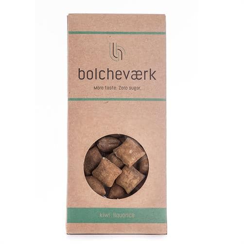 Se Bolcheværk Kiwi & lakrids - Sukkerfri bolcher 100 g. ❤ Kæmpe udvalg i Blandet ❤ Hurtig levering: 1 - 2 Hverdage samt billig fragt - Varenummer: HG-80001 og barcode / Ean: på lager - tilbud på Mad & drikke Spar op til 65% - Over 454 design brands på tilbud