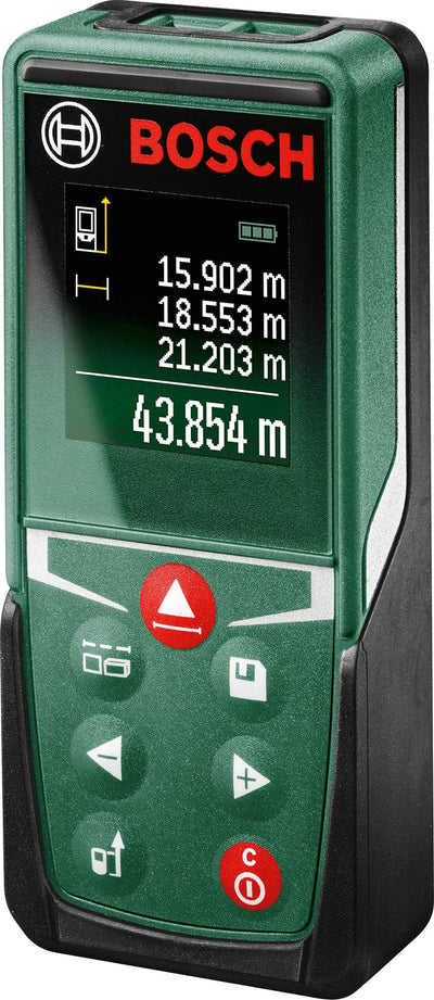 Se Bosch Universal Distance 50 måleværktøj B0603672800 ❤ Stort online udvalg i Bosch ❤ Hurtig levering: 1 - 2 Hverdage samt billig fragt ❤ Varenummer: ELG-51213 og barcode / Ean: 3165140969925 på lager - Udsalg på Diverse værktøj - Over 454 kendte brands på udsalg