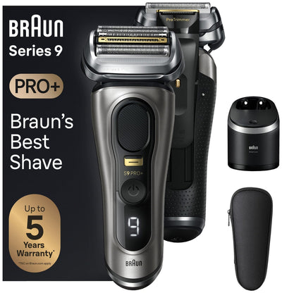 Se Braun Series 9 PRO+ barbermaskine 9565cc (graphite) ❤ Stort online udvalg i Braun ❤ Hurtig levering: 1 - 2 Hverdage samt billig fragt ❤ Varenummer: ELG-639310 og barcode / Ean: 7500435218221 på lager - Udsalg på Barbermaskine - Over 454 design brands på udsalg