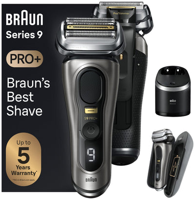 Se Braun Series 9 PRO+ barbermaskine 9575cc (graphite) ❤ Stort online udvalg i Braun ❤ Hurtig levering: 1 - 2 Hverdage samt billig fragt ❤ Varenummer: ELG-639319 og barcode / Ean: 7500435218276 på lager - Udsalg på Barbermaskine - Over 454 design brands på udsalg