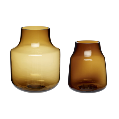 Se Hübsch Interiør Desert - Brun Glas Vaser ❤ Stort online udvalg i Hübsch Interiør ❤ Hurtig levering: 1 - 2 Hverdage samt billig fragt ❤ Varenummer: BYH-1418319 og barcode / Ean: 5712772068700 på lager - Udsalg på Potter & Vaser - Over 434 design mærker på udsalg