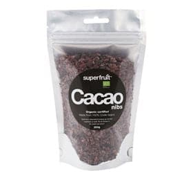 Stort online udvalg i Cacao nibs Ø Superfruit 200g. ❤ ❤ Hurtig levering: 1 - 2 Hverdage og gratis fragt v/køb over 295 kr. GLS til pakkeshop ❤ Varenummer: HG-12223 og barcode / Ean: 7350039930551 på lager - Kæmpe udvalg i Sundhed - Over 360 kendte mærker på udsalg