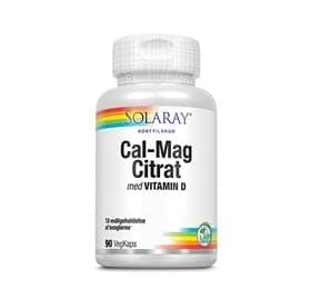 Stort online udvalg i Solaray Cal-Mag Citrat m. D-vitamin 90 kaps. ❤ Solaray ❤ Hurtig levering: 1 - 2 Hverdage og gratis fragt v/køb over 295 kr. GLS til pakkeshop ❤ Varenummer: HG-7955 og barcode / Ean: 076280207095 på lager - Kæmpe udvalg i Sundhed - Over 434 design mærker på udsalg