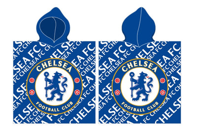 Se Chelsea F.C. Poncho - 100 procent bomuld ✔ Kæmpe udvalg i Mmaction ✔ Hurtig levering: 1 - 2 Hverdage samt billig fragt - Varenummer: MMA-2040046 og barcode / Ean: '5902689401718 på lager - Udsalg på Bade Poncho / Håndklæde med hætte Spar op til 66% - Over 454 design mærker på udsalg