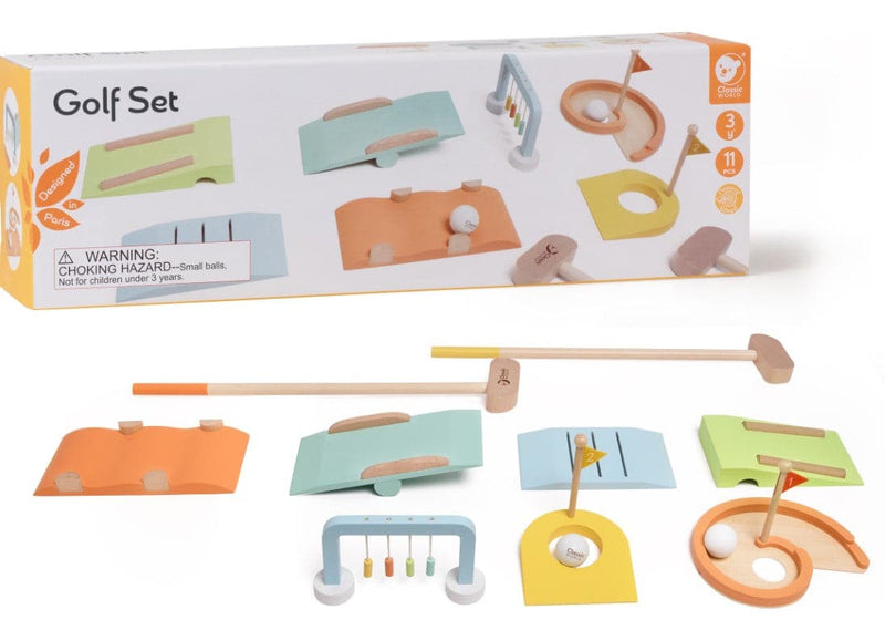 Se Classic World Mini Golf sæt til børn ✔ Kæmpe udvalg i Classic World ✔ Hurtig levering: 1 - 2 Hverdage samt billig fragt - Varenummer: MMA-22960007 og barcode / Ean: &