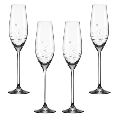 Se Matrivo Clio Champagneglas med Swarovski krystaller - 4 stk. ❤ Stort online udvalg i Matrivo ❤ Hurtig levering: 1 - 2 Hverdage samt billig fragt ❤ Varenummer: MAT-10464 og barcode / Ean: 0745114488527 på lager - Udsalg på Vinglas - Over 857 kendte brands på udsalg
