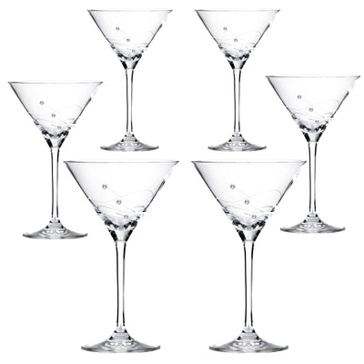 Se Matrivo Clio Cocktailglas med Swarovski krystaller - 6 stk. ❤ Stort online udvalg i Matrivo ❤ Hurtig levering: 1 - 2 Hverdage samt billig fragt ❤ Varenummer: MAT-10463 og barcode / Ean: 5013298174471 på lager - Udsalg på Vinglas - Over 857 kendte brands på udsalg
