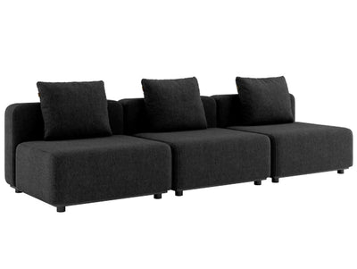 Se Cobana Lounge Sofa - 4 pers. u/arm. inkl. puder - Black - SACKit ❤ Stort online udvalg i SACKit ❤ Hurtig levering: 1 - 2 Hverdage samt billig fragt ❤ Varenummer: TEN-Cobana_Sofa_4_black og barcode / Ean: på lager - Udsalg på Producenter > SACKit > SACKit Lounge sofaer - Over 360 kendte mærker på udsalg