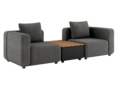 Se Cobana Lounge Sofa - 2 pers. m/Patio Storage Table inkl. puder - Grey - SACKit ❤ Stort online udvalg i SACKit ❤ Hurtig levering: 1 - 2 Hverdage samt billig fragt ❤ Varenummer: TEN-Cobana_Sofa_2_patio_grey og barcode / Ean: på lager - Udsalg på Producenter > SACKit > SACKit Lounge sofaer - Over 360 kendte mærker på udsalg