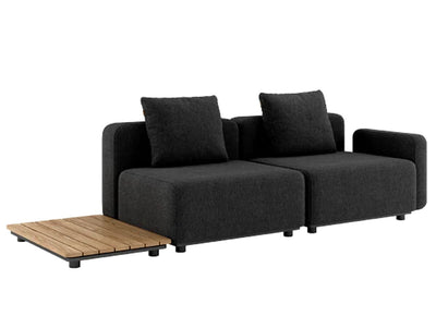 Se Cobana Lounge Sofa - 3 pers. m/sidebord inkl. puder - Black - SACKit ❤ Stort online udvalg i SACKit ❤ Hurtig levering: 1 - 2 Hverdage samt billig fragt ❤ Varenummer: TEN-Cobana_Sofa_3_table_black og barcode / Ean: på lager - Udsalg på Producenter > SACKit > SACKit Lounge sofaer - Over 360 kendte mærker på udsalg