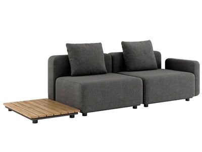 Se Cobana Lounge Sofa - 3 pers. m/sidebord inkl. puder - Grey - SACKit ❤ Stort online udvalg i SACKit ❤ Hurtig levering: 1 - 2 Hverdage samt billig fragt ❤ Varenummer: TEN-Cobana_Sofa_3_table_grey og barcode / Ean: på lager - Udsalg på Producenter > SACKit > SACKit Lounge sofaer - Over 360 kendte mærker på udsalg