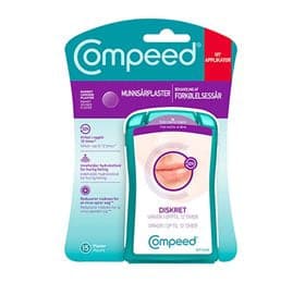 Stort online udvalg i Compeed forkølelssår 15 stk ❤ Compeed ❤ Hurtig levering: 1 - 2 Hverdage og gratis fragt v/køb over 295 kr. GLS til pakkeshop ❤ Varenummer: HG-29104 og barcode / Ean: 3663555002096 på lager - Kæmpe udvalg i Personlig pleje - Over 360 kendte mærker på udsalg