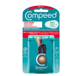 Stort online udvalg i Compeed Vabelplaster Fodsål - 5stk. ❤ Compeed ❤ Hurtig levering: 1 - 2 Hverdage og gratis fragt v/køb over 295 kr. GLS til pakkeshop ❤ Varenummer: HG-15083 og barcode / Ean: 3574660559859 på lager - Kæmpe udvalg i Personlig pleje - Over 360 kendte mærker på udsalg