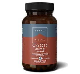 Stort online udvalg i Terranova CoQ10 30 mg complex 50 kapsler ❤ Terranova ❤ Hurtig levering: 1 - 2 Hverdage og gratis fragt v/køb over 295 kr. GLS til pakkeshop ❤ Varenummer: HG-25917 og barcode / Ean: 5060203790042 på lager - Kæmpe udvalg i Kosttilskud - Over 434 design mærker på udsalg