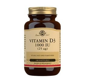 Stort online udvalg i Solgar D3-vitamin 25 mcg softgel - 100 kap. ❤ Solgar ❤ Hurtig levering: 1 - 2 Hverdage og gratis fragt v/køb over 295 kr. GLS til pakkeshop ❤ Varenummer: HG-6901 og barcode / Ean: 033984033405 på lager - Kæmpe udvalg i Sundhed - Over 434 design mærker på udsalg