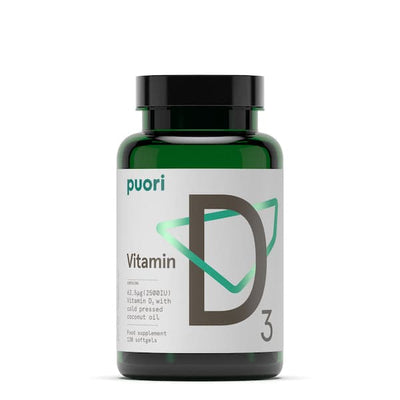 Stort online udvalg i Puori Vitamin D3 62,5 mcg 120 kaps. ❤ Puori ❤ Hurtig levering: 1 - 2 Hverdage og gratis fragt v/køb over 295 kr. GLS til pakkeshop ❤ Varenummer: HG-2703 og barcode / Ean: 5710789000881 på lager - Kæmpe udvalg i Sundhed - Over 434 design brands på udsalg