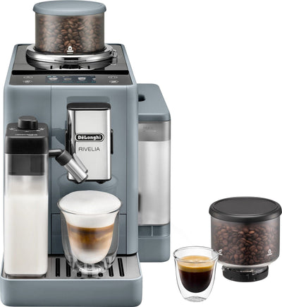 Se DeLonghi Rivelia EXAM440.55.G kaffemaskine (pebble grey) ❤ Stort online udvalg i Delonghi ❤ Hurtig levering: 1 - 2 Hverdage samt billig fragt ❤ Varenummer: ELG-633390 og barcode / Ean: 8004399026636 på lager - Udsalg på Espressomaskine - Over 454 design brands på udsalg