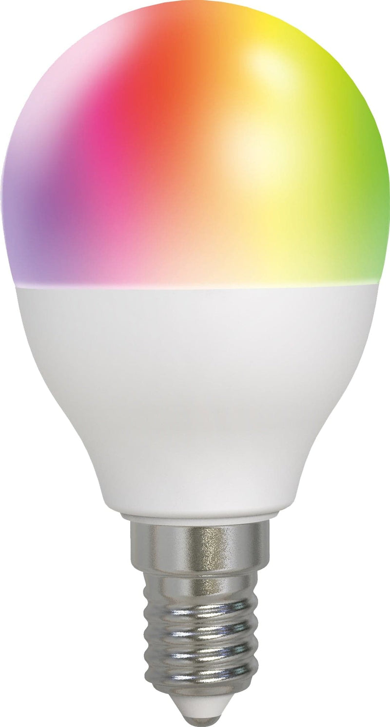 Se Deltaco Mini Ball smart RGB LED-elpære DEL4350009 ❤ Kæmpe udvalg i Deltaco ❤ Hurtig levering: 1 - 2 Hverdage samt billig fragt - Varenummer: ELG-254391 og barcode / Ean: &