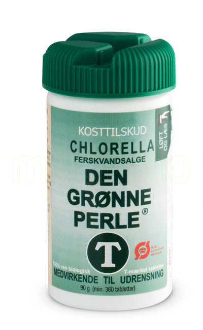 Stort online udvalg i Chlorella - Den Grønne Perle 360 tabl. ❤ Chlorella ❤ Hurtig levering: 1 - 2 Hverdage og gratis fragt v/køb over 295 kr. GLS til pakkeshop ❤ Varenummer: HG-53201 og barcode / Ean: 5709904000073 på lager - Kæmpe udvalg i Sundhed - Over 360 kendte mærker på udsalg