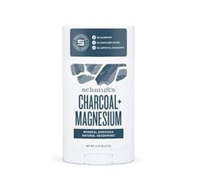 Stort online udvalg i Schmidt's Deodorant stick Magnesium + Charcoal 75g. ❤ Schmidt's ❤ Hurtig levering: 1 - 2 Hverdage og gratis fragt v/køb over 295 kr. GLS til pakkeshop ❤ Varenummer: HG-20361 og barcode / Ean: på lager - Kæmpe udvalg i Personlig pleje - Over 434 design mærker på udsalg