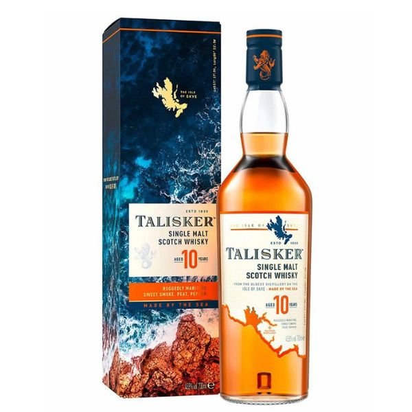 Se Talisker 10 Yo Single Malt Scotch Fl 70 ❤ Kæmpe udvalg i TALISKER ❤ Hurtig levering: 1 - 2 Hverdage samt billig fragt - Varenummer: BAR-10855 og barcode / Ean: &