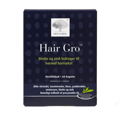 Stort online udvalg i New Nordic Hair Gro ❤ New Nordic ❤ Hurtig levering: 1 - 2 Hverdage og gratis fragt v/køb over 295 kr. GLS til pakkeshop ❤ Varenummer: HG-45969 og barcode / Ean: 5021807459698 på lager - Kæmpe udvalg i Sundhed - Over 454 design brands på udsalg