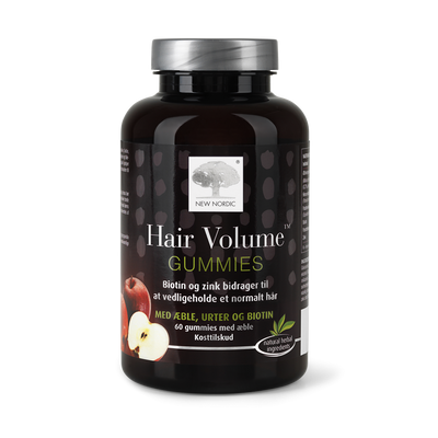 Stort online udvalg i New Nordic Hair Volume Gummies 60 stk ❤ New Nordic ❤ Hurtig levering: 1 - 2 Hverdage og gratis fragt v/køb over 295 kr. GLS til pakkeshop ❤ Varenummer: HG-45270 og barcode / Ean: 5021807452705 på lager - Kæmpe udvalg i Sundhed - Over 454 design brands på udsalg