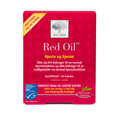 Se New Nordic Red Oil&trade; omega 3 60 kapsler ❤ Kæmpe udvalg i New Nordic ❤ Hurtig levering: 1 - 2 Hverdage samt billig fragt - Varenummer: HG-45120 og barcode / Ean: '5021807451203 på lager - Udsalg på New Nordic Spar op til 58% - Over 454 kendte brands på udsalg