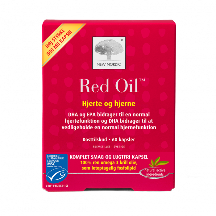 Se New Nordic Red Oil&trade; omega 3 60 kapsler ❤ Kæmpe udvalg i New Nordic ❤ Hurtig levering: 1 - 2 Hverdage samt billig fragt - Varenummer: HG-45120 og barcode / Ean: &