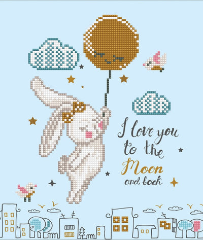 Se Diamond Dotz 32 x 32 cm - Love You To The Moon & Back ✔ Kæmpe udvalg i Diamond Dotz ✔ Hurtig levering: 1 - 2 Hverdage samt billig fragt - Varenummer: MMA-212072 og barcode / Ean: '4895225912384 på lager - Udsalg på Diamond Dotz Original Spar op til 63% - Over 454 kendte mærker på udsalg