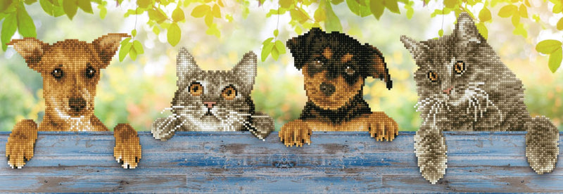 Se Diamond Dotz 81 x 28 cm - Hunde og katte ✔ Kæmpe udvalg i  Diamond Dotz ✔ Hurtig levering: 1 - 2 Hverdage samt billig fragt - Varenummer: MMA-212080 og barcode / Ean: &
