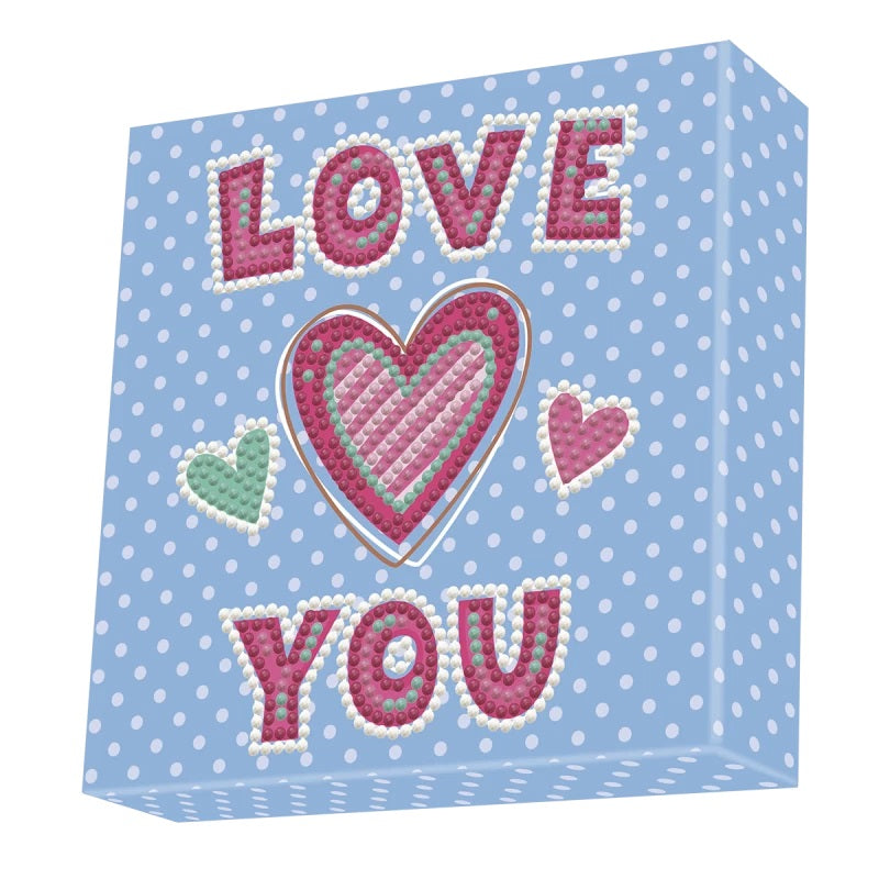 Se Diamond Dotz Box 15 x 15 cm - Love You ✔ Kæmpe udvalg i  Diamond Dotz ✔ Hurtig levering: 1 - 2 Hverdage samt billig fragt - Varenummer: MMA-212095 og barcode / Ean: &