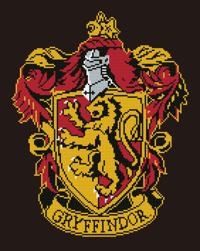 Se Diamond Dotz Harry Potter Gryffindor Crest 40 x 50 cm ✔ Kæmpe udvalg i  Diamond Dotz ✔ Hurtig levering: 1 - 2 Hverdage samt billig fragt - Varenummer: MMA-212102 og barcode / Ean: '678361974003 på lager - Udsalg på Diamond Dotz Original Spar op til 67% - Over 434 design brands på udsalg