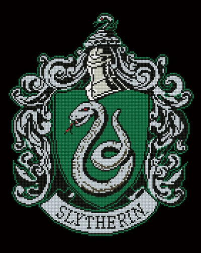 Se Diamond Dotz Harry Potter Slytherin Crest 40 x 50 cm ✔ Kæmpe udvalg i  Diamond Dotz ✔ Hurtig levering: 1 - 2 Hverdage samt billig fragt - Varenummer: MMA-212103 og barcode / Ean: '678361974010 på lager - Udsalg på Diamond Dotz Original Spar op til 66% - Over 434 design brands på udsalg