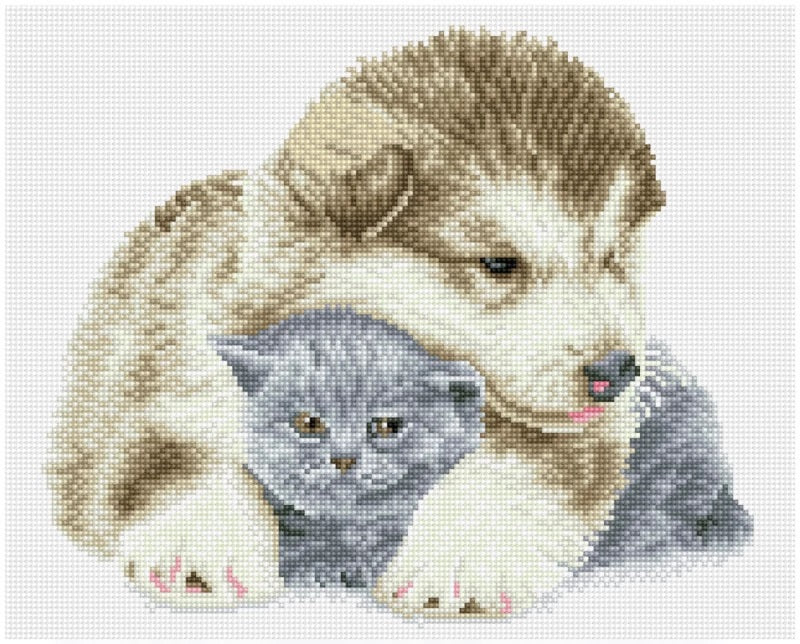 Se Diamond Dotz Squares 33 x 41 cm - Hund og kat ✔ Kæmpe udvalg i  Diamond Dotz ✔ Hurtig levering: 1 - 2 Hverdage samt billig fragt - Varenummer: MMA-212091 og barcode / Ean: &