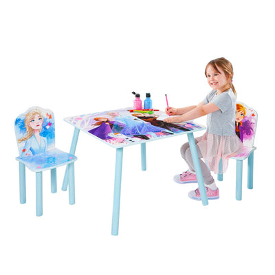 Se Disney Frost 2 bord med stole ✔ Kæmpe udvalg i  mmaction ✔ Hurtig levering: 1 - 2 Hverdage samt billig fragt - Varenummer: MMA-19252716 og barcode / Ean: '5013138670491 på lager - Udsalg på Børne Borde og stole Spar op til 61% - Over 434 design mærker på udsalg