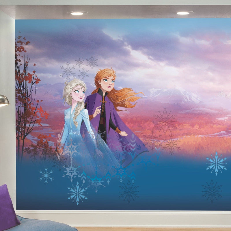Se Disney Frost 2 Kunst Galleri Tapet 320 x 183 cm ✔ Kæmpe udvalg i  Roommates ✔ Hurtig levering: 1 - 2 Hverdage samt billig fragt - Varenummer: MMA-216144 og barcode / Ean: &