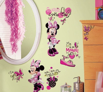Se Disney Minnie Fashionista ❤ Stort online udvalg i Roommates ❤ Hurtig levering: 1 - 2 Hverdage samt billig fragt - Varenummer: MMA-216154 og barcode / Ean: '034878949529 på lager - Udsalg på Disney Wallstickers Spar op til 63% - Over 360 kendte mærker på udsalg