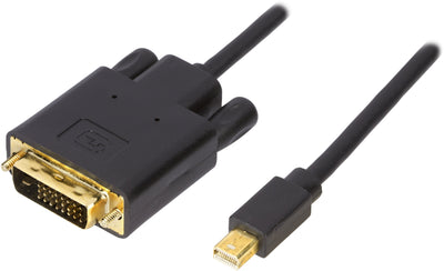 Se mini DisplayPort til DVI-D kabel - 2m - Livstidsgaranti ❤ Kæmpe udvalg i Deltaco ❤ Hurtig levering: 1 - 2 Hverdage samt billig fragt - Varenummer: CPD-DL77DP-DVI202 og barcode / Ean: '7340004679103 på lager - Udsalg på Kabler & Adaptere/Billedkabler/Mini Displayport kabler/Mini Displayport til DVI Spar op til 61% - Over 454 design mærker på udsalg