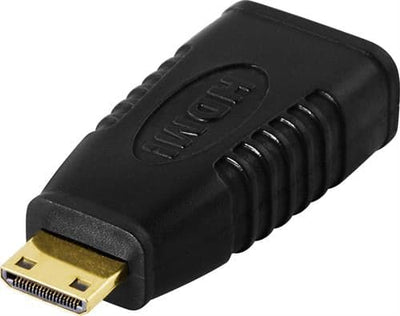 Se Mini HDMi (han) til HDMI (hun) adapter - Guldbelagte kontakter ❤ Kæmpe udvalg i Deltaco ❤ Hurtig levering: 1 - 2 Hverdage samt billig fragt - Varenummer: CPD-DL77HDMI-18 og barcode / Ean: '7340004639626 på lager - Udsalg på Kabler & Adaptere/Billedkabler/HDMI kabler/HDMI adapter Spar op til 52% - Over 785 kendte brands på udsalg