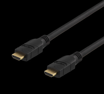 Se PRIME HDMI kabel - Aktivt - 4K - High Speed med Ethernet - 20m - sort - Livstidsgaranti ❤ Kæmpe udvalg i Deltaco ❤ Hurtig levering: 1 - 2 Hverdage samt billig fragt - Varenummer: CPD-DL77HDMI-3200 og barcode / Ean: '7333048028129 på lager - Udsalg på Kabler & Adaptere/Billedkabler/HDMI kabler/HDMI kabler Spar op til 59% - Over 360 kendte mærker på udsalg