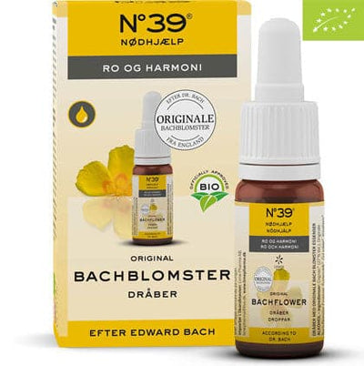 Stort online udvalg i Bachflower No. 39 - Økologiske Dråber 20ml. ❤ Bachflower ❤ Hurtig levering: 1 - 2 Hverdage og gratis fragt v/køb over 295 kr. GLS til pakkeshop ❤ Varenummer: HG-600102 og barcode / Ean: 4250424160521 på lager - Kæmpe udvalg i Sundhed - Over 322 kendte brands på udsalg