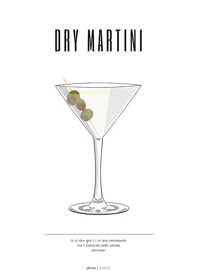 Se Dry Martini af Pluma Posters ❤ Stort online udvalg i Pluma Posters ❤ Hurtig levering: 1 - 2 Hverdage samt billig fragt ❤ Varenummer: ILL-15690 og barcode / Ean: på lager - Udsalg på Illux Art shop - Grafisk kunst - Pluma Posters - Mad og drikke Spar op til 63% - Over 424 kendte brands på udsalg
