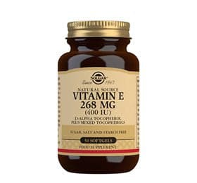 Stort online udvalg i Solgar E vitamin 268 mg - 50 kap. ❤ Solgar ❤ Hurtig levering: 1 - 2 Hverdage og gratis fragt v/køb over 295 kr. GLS til pakkeshop ❤ Varenummer: HG-25918 og barcode / Ean: 033984035461 på lager - Kæmpe udvalg i Sundhed - Over 434 design mærker på udsalg