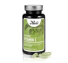 Stort online udvalg i Nani E-vitamin 60 kap. ❤ Nani ❤ Hurtig levering: 1 - 2 Hverdage og gratis fragt v/køb over 295 kr. GLS til pakkeshop ❤ Varenummer: HG-23359 og barcode / Ean: 5713258053166 på lager - Kæmpe udvalg i Sundhed - Over 454 design mærker på udsalg