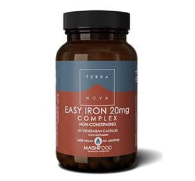 Stort online udvalg i Terranova Easy iron 20 mg 50 kapsler ❤ Terranova ❤ Hurtig levering: 1 - 2 Hverdage og gratis fragt v/køb over 295 kr. GLS til pakkeshop ❤ Varenummer: HG-7307 og barcode / Ean: 5060203791094 på lager - Kæmpe udvalg i Mineraler - Over 434 design mærker på udsalg