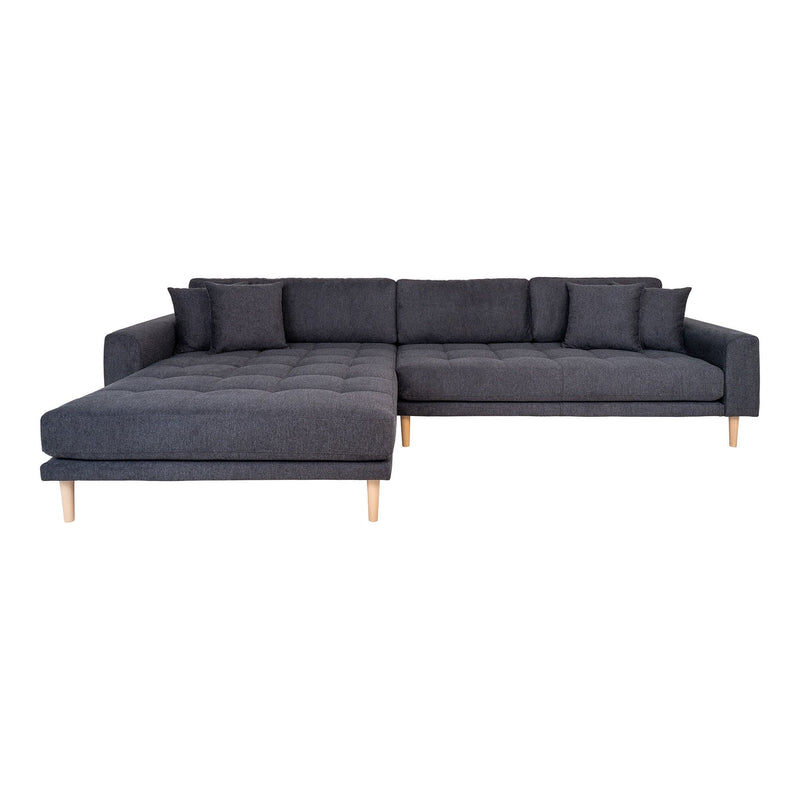 Se House Nordic - Lido Lounge Sofa venstrevendt, mørkegrå HN1045 ❤ Stort online udvalg i House Nordic ❤ Hurtig levering: 1 - 2 Hverdage samt billig fragt - Varenummer: BGH-47670933979466 og barcode / Ean: &