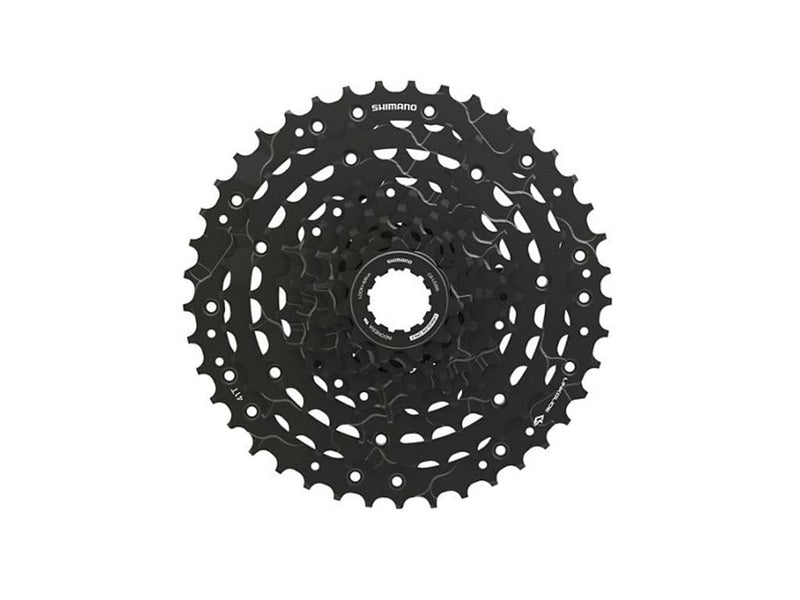Se Shimano Cues LG300 Kassette - 9 Speed - 11-41T - Linkglide ❤ Kæmpe udvalg i Shimano ❤ Hurtig levering: 1 - 2 Hverdage samt billig fragt - Varenummer: CKP-4550170171834 og barcode / Ean: &